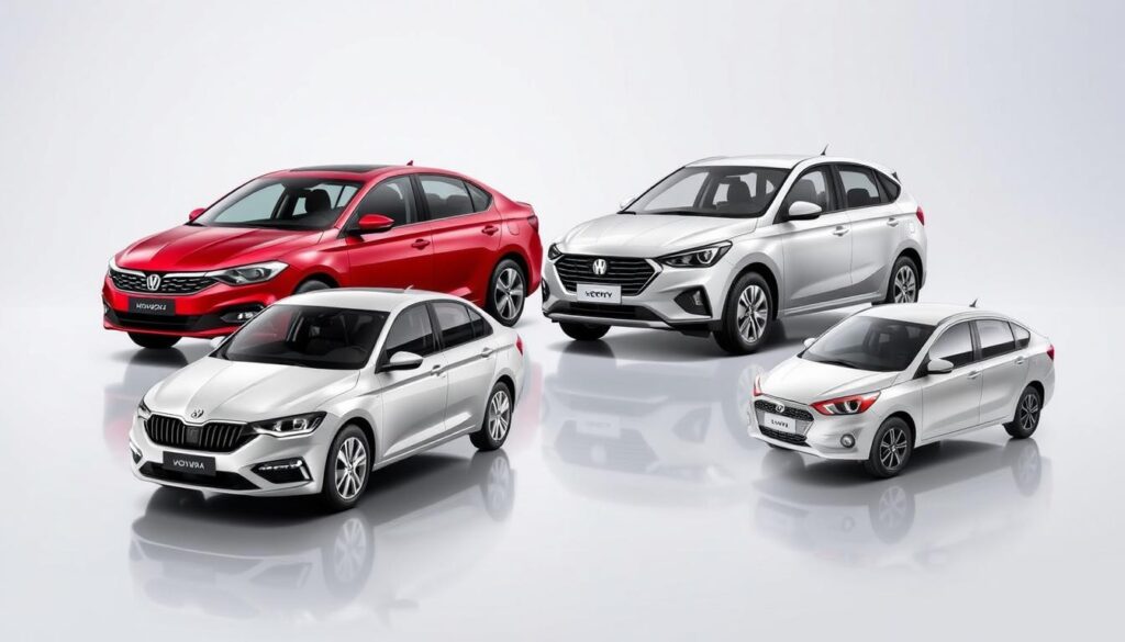 Comparison of Skoda Slavia Facelift with key competitors Honda City, Hyundai Verna and VW Virtus